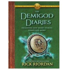 2012 Disney's  The Demigod Diaries Hardback Book First Edition by Rick Riordan